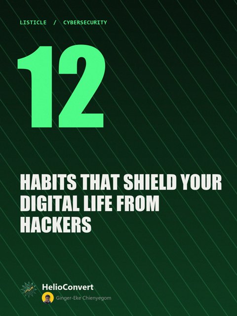 12 Habits That Shield Your Digital Life From Hackers