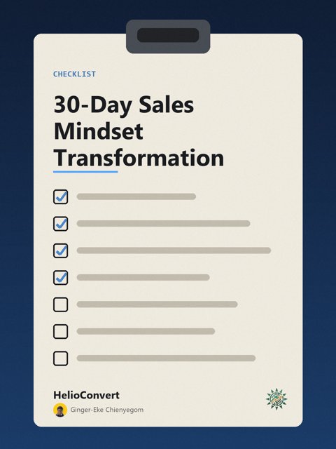 30-Day Sales Mindset Transformation