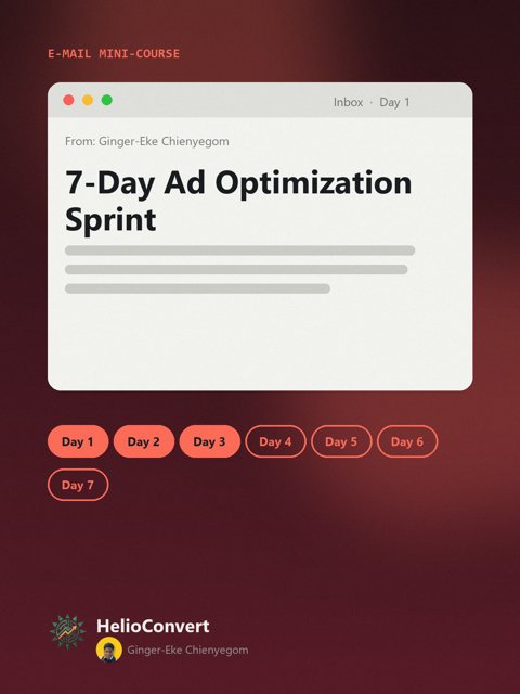 7-Day Ad Optimization Sprint