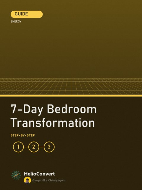 7-Day Bedroom Transformation