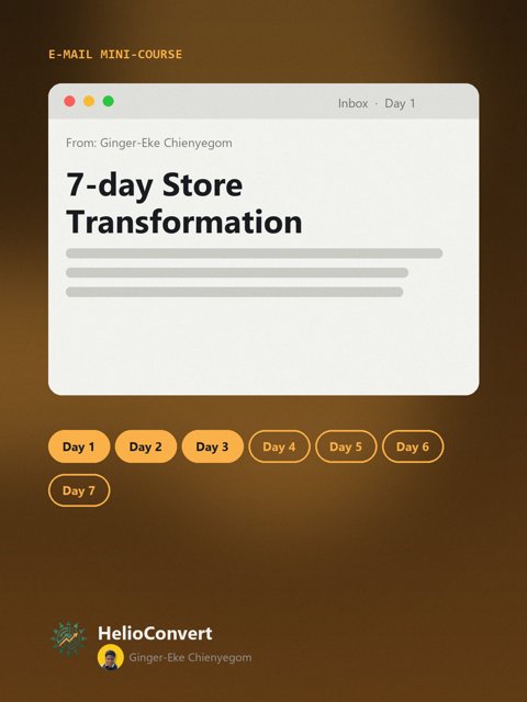 7-day Store Transformation