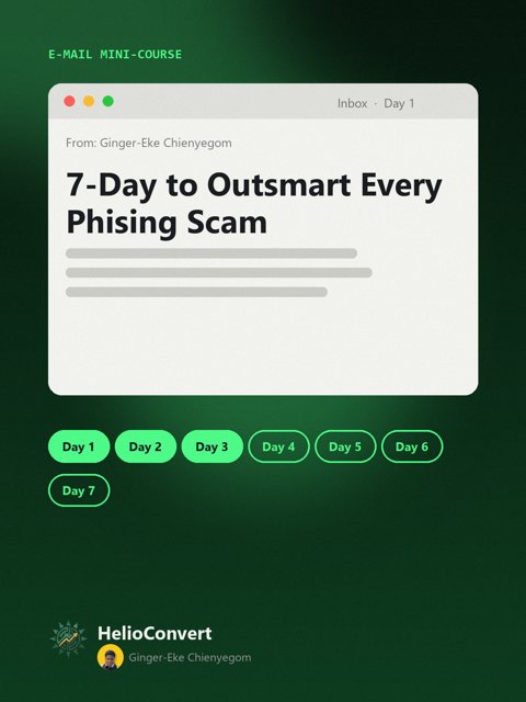 7-Day to Outsmart Every Phising Scam