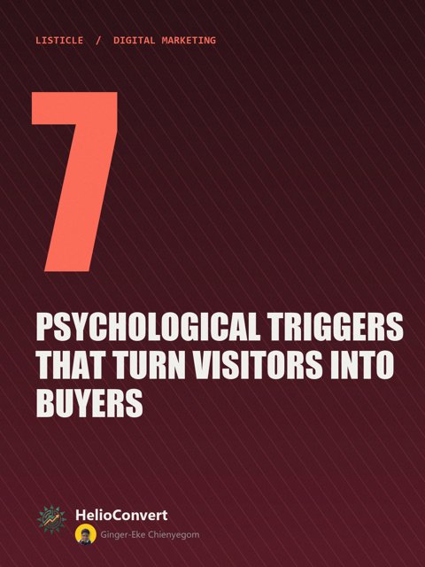 7 Psychological Triggers That Turn Visitors into Buyers
