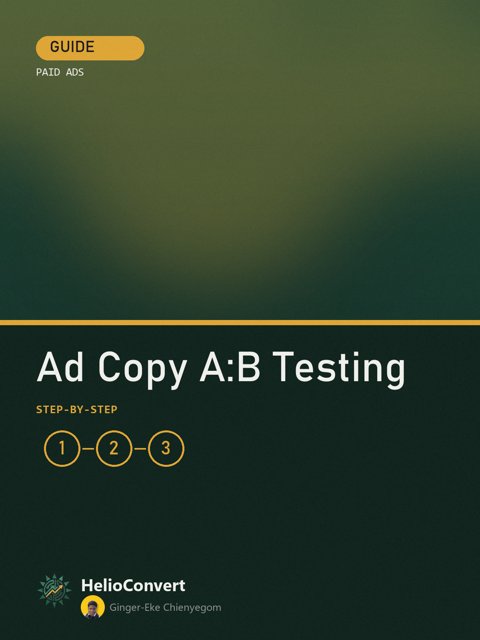 Ad Copy A:B Testing