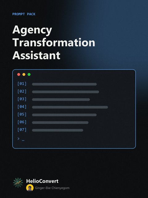 Agency Transformation Assistant