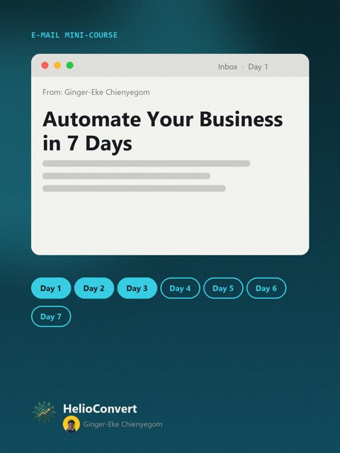 Automate Your Business in 7 Days