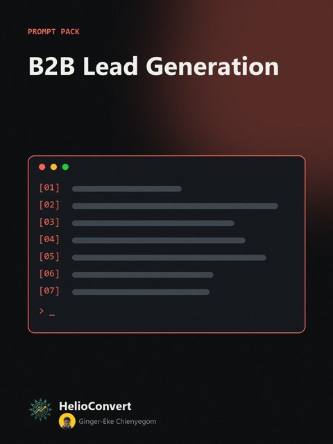 B2B Lead Generation