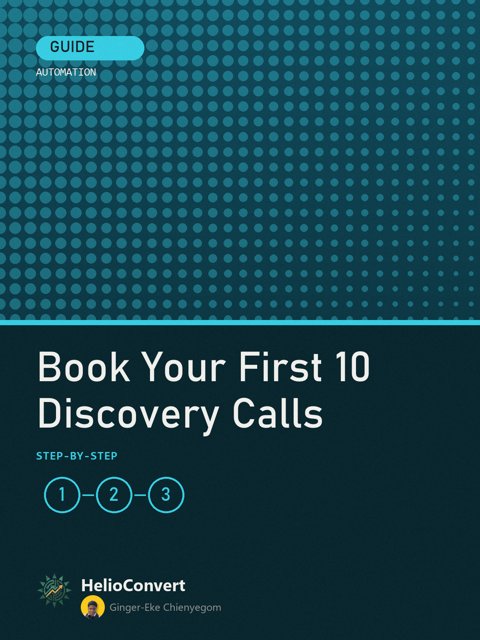 Book Your First 10 Discovery Calls