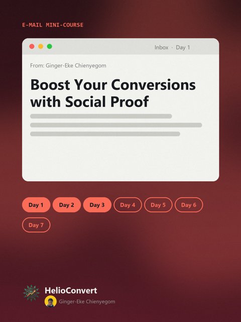 Boost Your Conversions with Social Proof