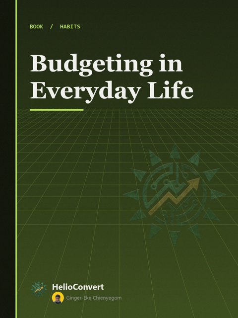 Budgeting in Everyday Life