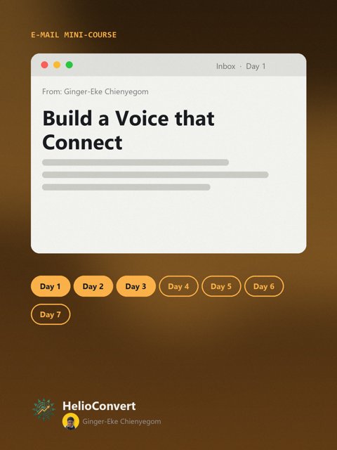 Build a Voice that Connect
