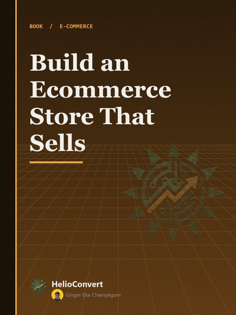 Build an Ecommerce Store That Sells