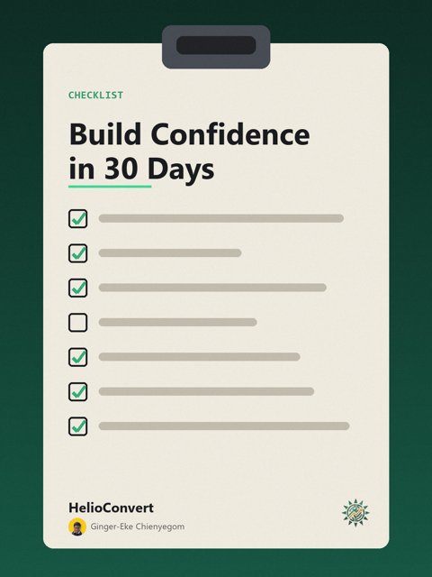 Build Confidence in 30 Days