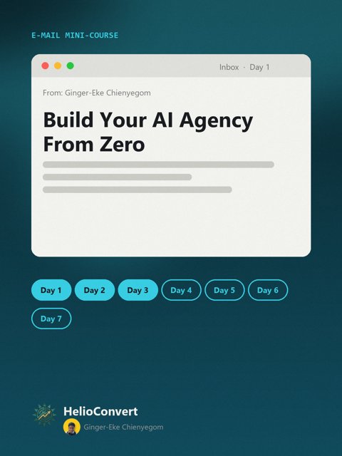 Build Your AI Agency From Zero