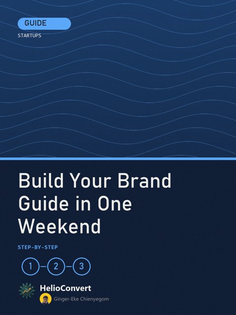 Build Your Brand Guide in One Weekend