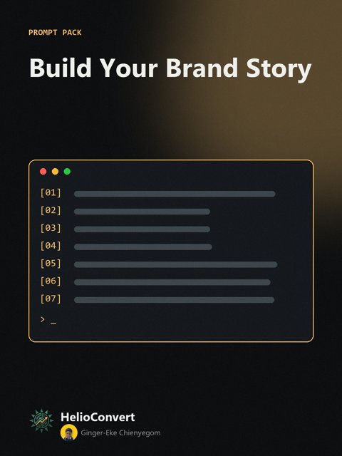 Build Your Brand Story