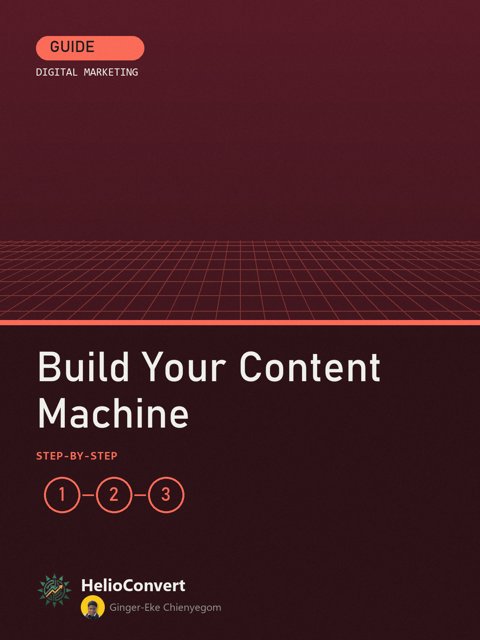 Build Your Content Machine