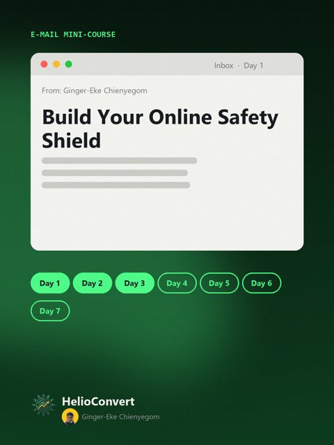 Build Your Online Safety Shield