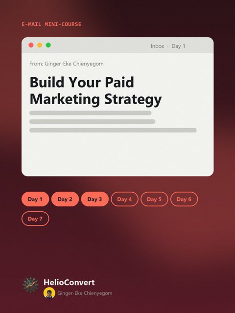 Build Your Paid Marketing Strategy