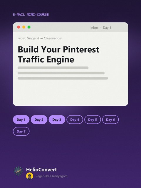 Build Your Pinterest Traffic Engine