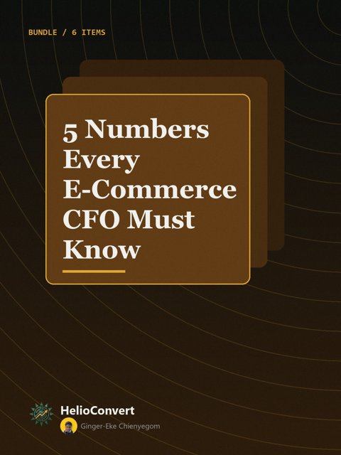 5 Numbers Every E-Commerce CFO Must Know