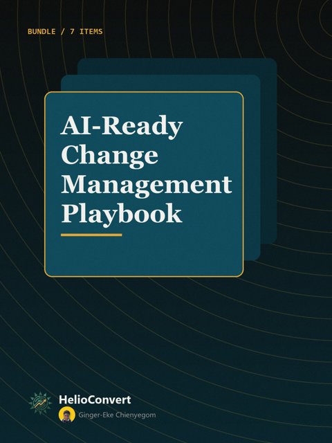 AI-Ready Change Management Playbook
