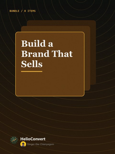 Build a Brand That Sells