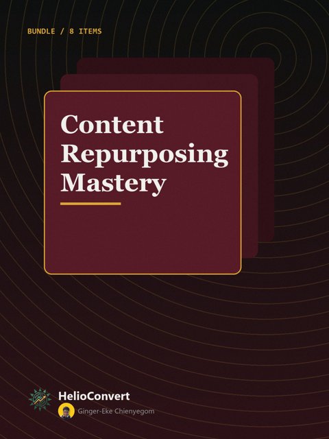 Content Repurposing Mastery