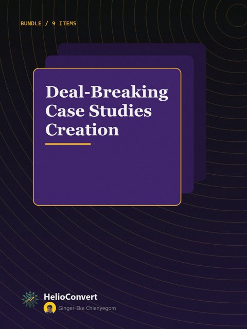 Deal-Breaking Case Studies Creation