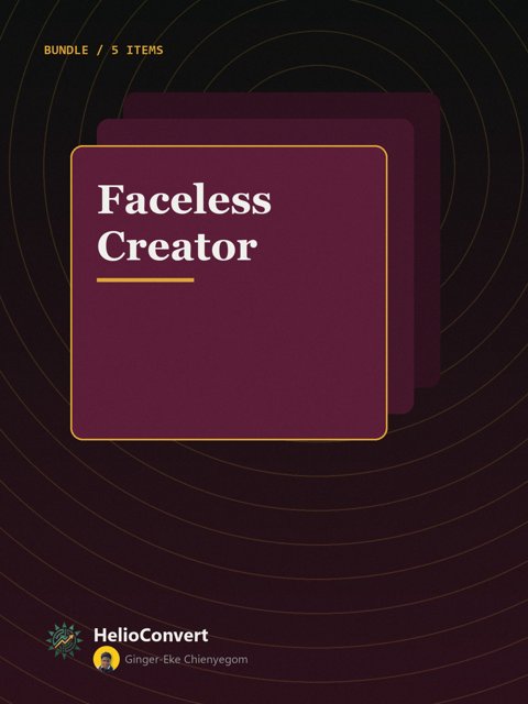 Faceless Creator