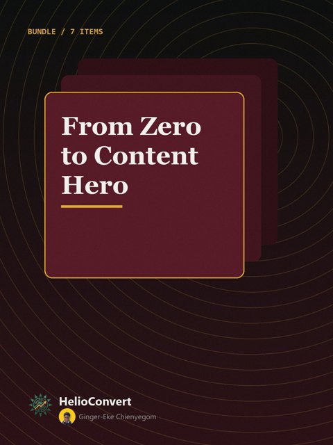 From Zero to Content Hero