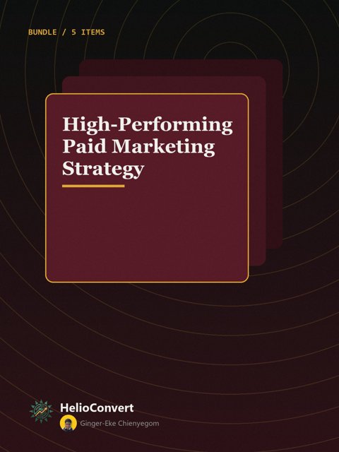 High-Performing Paid Marketing Strategy