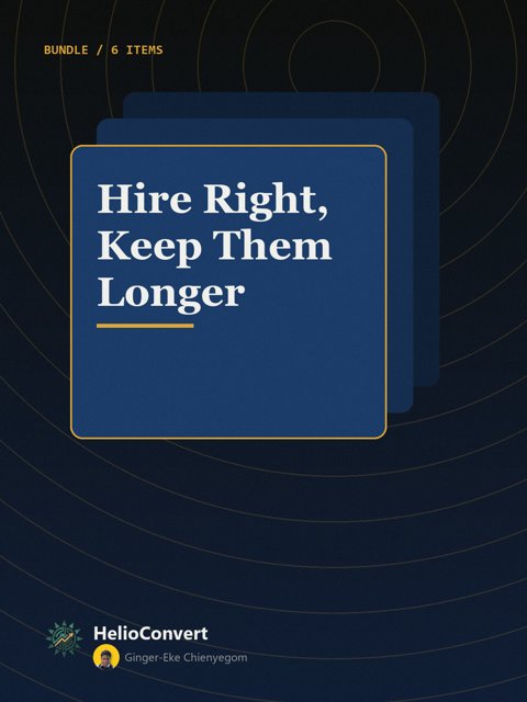 Hire Right, Keep Them Longer