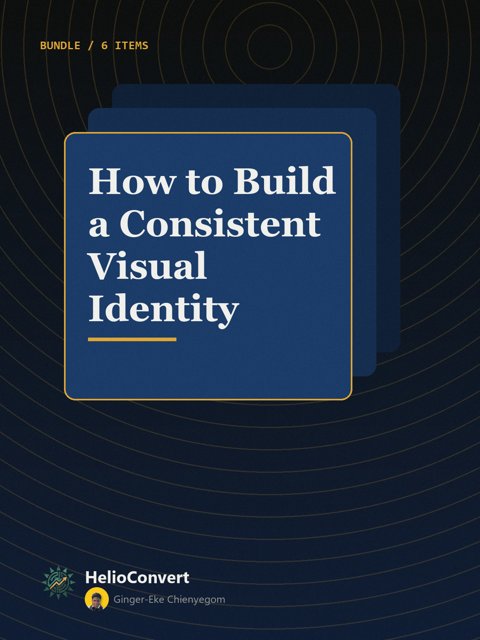 How to Build a Consistent Visual Identity