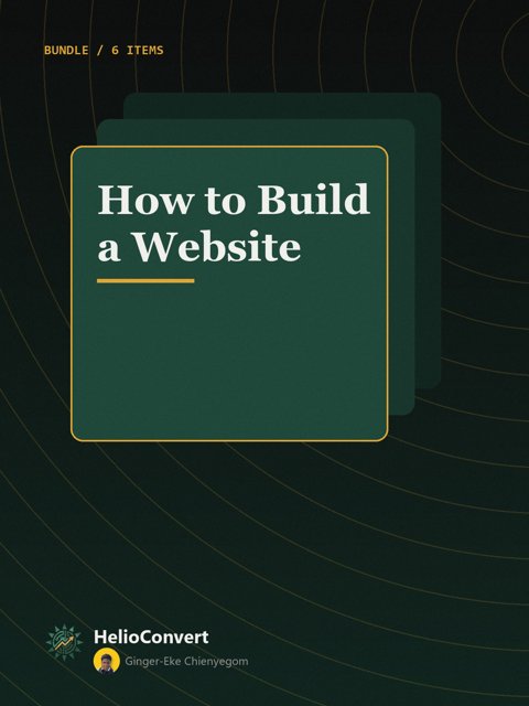 How to Build a Website