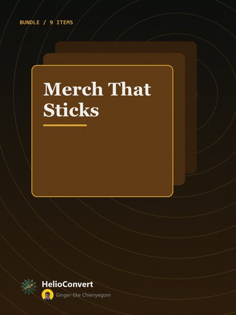 Merch That Sticks