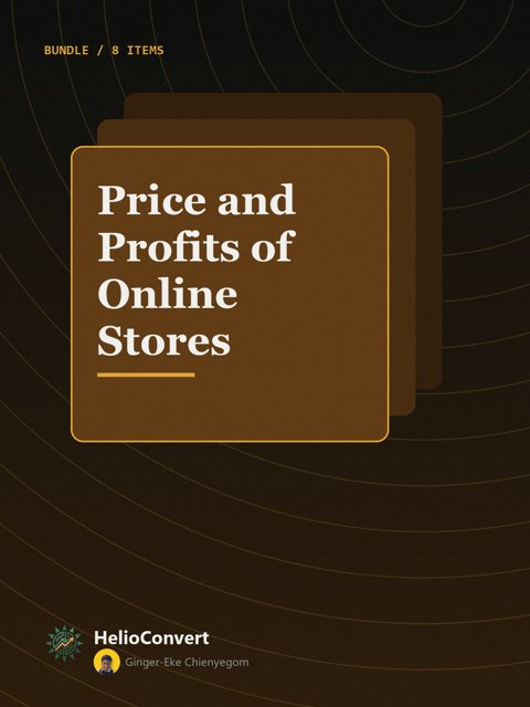 Price and Profits of Online Stores