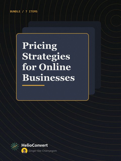 Pricing Strategies for Online Businesses