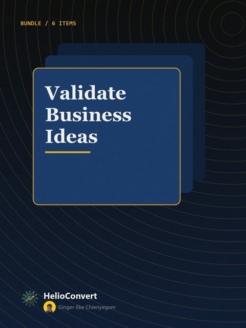 Validate Business Ideas