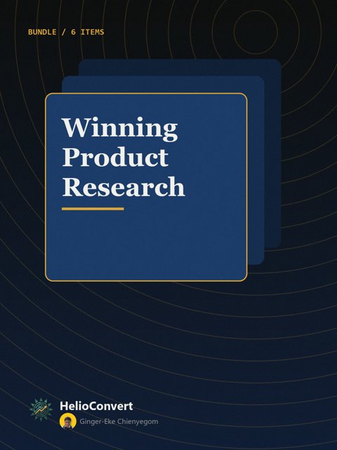 Winning Product Research