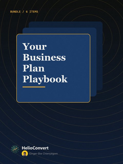 Your Business Plan Playbook