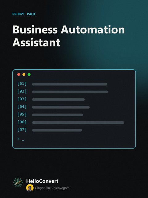 Business Automation Assistant