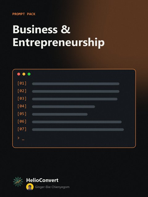 Business & Entrepreneurship