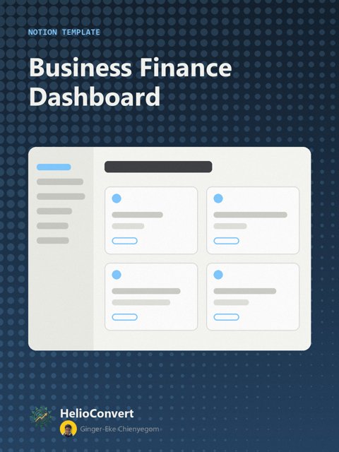 Business Finance Dashboard