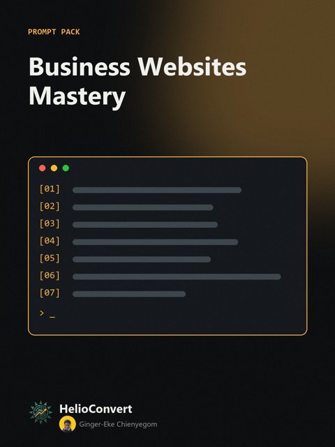 Business Websites Mastery