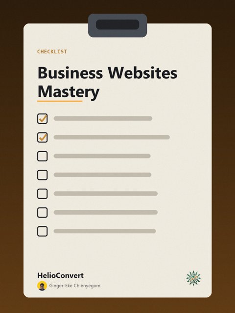 Business Websites Mastery