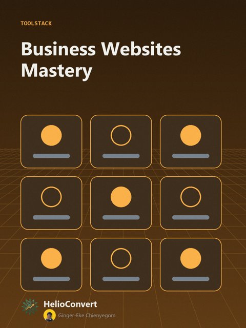 Business Websites Mastery: Toolstack cover