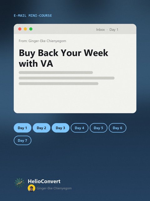 Buy Back Your Week with VA