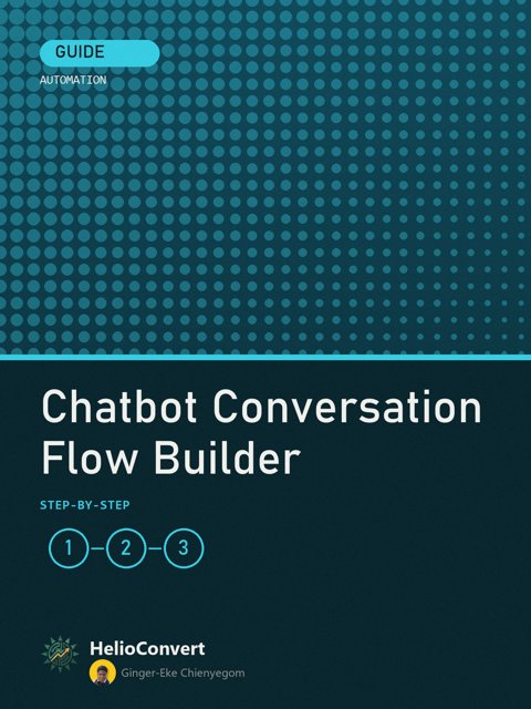 Chatbot Conversation Flow Builder