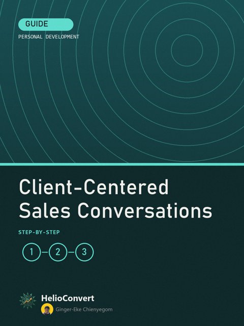 Client-Centered Sales Conversations
